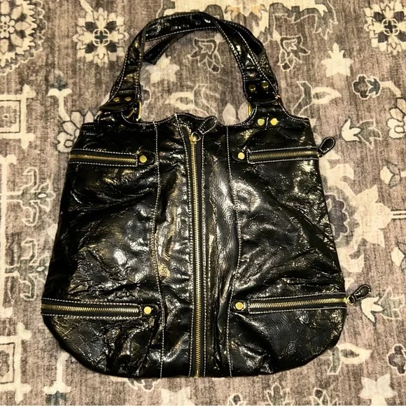 Black designer y2k Women's Bag - Picture 2 of 4